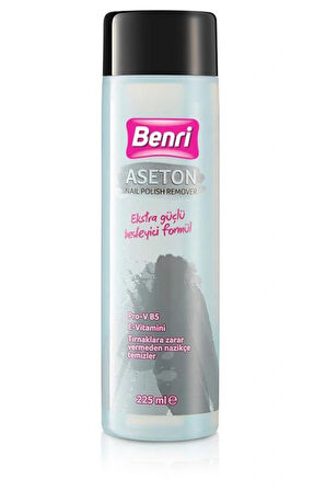 Benri Extra Güçlü Aseton 225 ml Olive Care El Kremi 75 ml Disk Pamuk Hediyeli