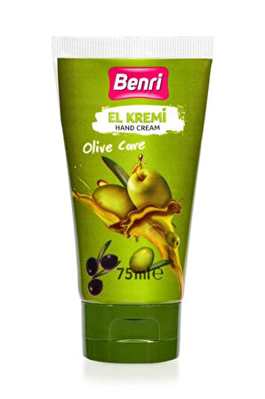 Benri Extra Güçlü Aseton 225 ml Olive Care El Kremi 75 ml Disk Pamuk Hediyeli