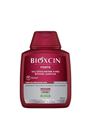 Bioxcin Forte Saç Dökülmesine Karşı Bitkisel Şampuan Tüm Saç Tipleri 300 ml