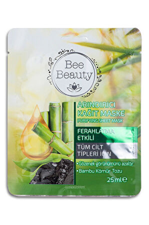 Bee Beauty Kağıt Maske 3'lü 25 ml Cilt Bakım Seti