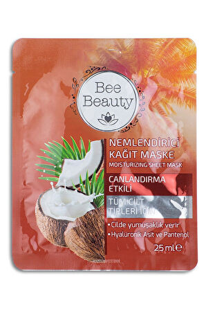 Bee Beauty Kağıt Maske 3'lü 25 ml Cilt Bakım Seti