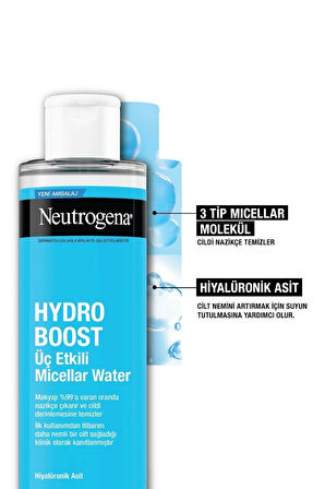 Neutrogena Hydro Boost 3 Etkili Micellar Water 400 ml