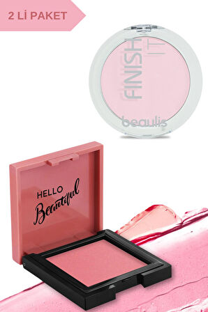 Pastel Profashion Cream Blush Krem Allık No: 41  Finish It Transparan Sabitleyici Pudra