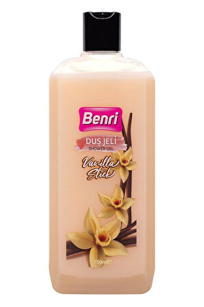 Benri Duş Jeli Vanilla Stick 750 ml