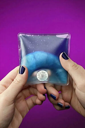 Mavi Sihirli Kare Jel El Isıtıcı Cep Sobası