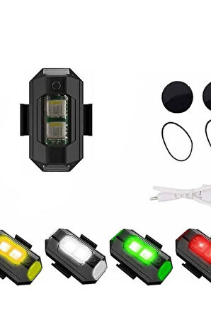  Flaşör Led İkaz Lambası 7 Renkli