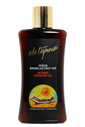 Eda Taşpınar Bronzlaştırıcı Güneş Yağı SPF 15 – Koruyucu ve Işıltılı Bronzluk – 200 ml
