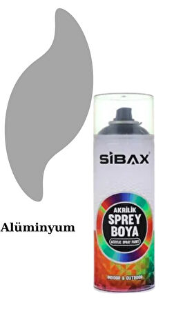 Sibax Akrilik Sprey Boya – 400 ml | Parlak Renkli Hızlı Kuruyan Boya | Metal, Ahşap, Cam, Plastik, Duvar Uyumlu | Tüm Renkler