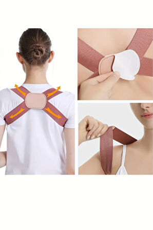 Yönlendirilebilir Sırt Duruş Antrenörü – Görünmez Duruş Destek Kayışı, Omuz ve Sırt Desteği, Yetişkinler İçin