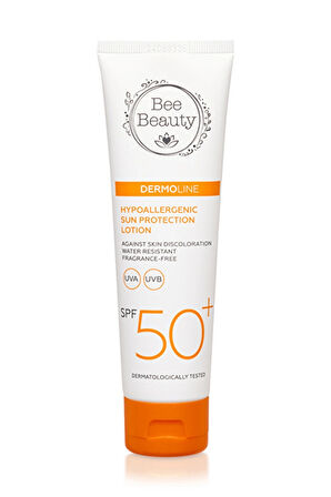 Bee Beauty Hipoalerjenik Güneş Koruyucu Losyon SPF50+ – Hassas Ciltler İçin Yüksek UVA & UVB Koruması, 100 ml