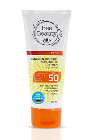 Bee Beauty Koruyucu & Nemlendirici Yüz Kremi – Günlük Bakım, Hassas Ciltlere Uygun, 50 ml