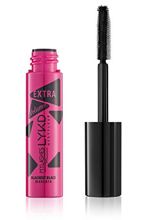 LYKD Extra Volume Blackest Black Maskara – Ekstra Hacim Veren Yoğun Siyah Uzun Süre Kalıcı Maskara