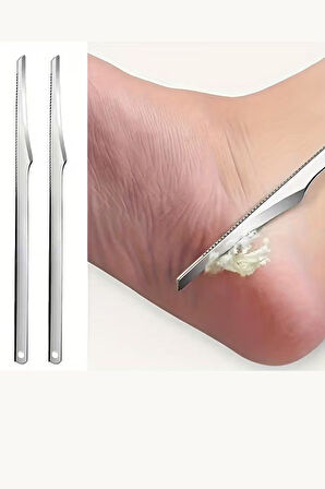 Profesyonel Paslanmaz Çelik Ayak Bakım Seti – Tırnak Makası, Törpü ve Keratin Temizleme Aletleri Dahil | Ergonomik, Hijyenik, Dayanıklı & Hafif Tasarım (1 Adet)