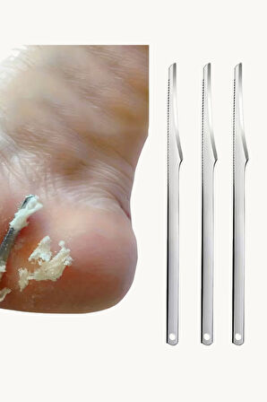 Profesyonel Paslanmaz Çelik Ayak Bakım Seti – Tırnak Makası, Törpü ve Keratin Temizleme Aletleri Dahil | Ergonomik, Hijyenik, Dayanıklı & Hafif Tasarım (1 Adet)