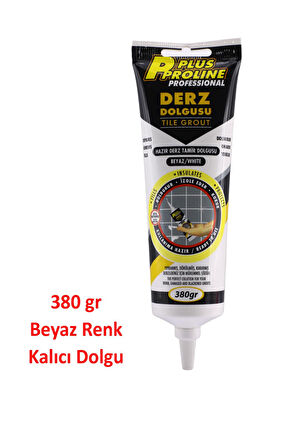 Faynas Beyaz Derz Yenileme Seti – 380 gr Derz Dolgu + Derz Kazıyıcı | Fayans & Seramik Derz Temizleme ve Onarım (2'li Set)