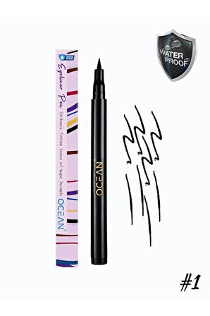 Likit Kalem Eyeliner Suya Dayanıklı Yoğun Pigmentli