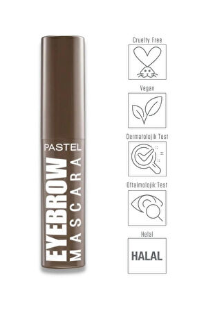 Pastel Açık Kahverengi Kaş Maskarası Eyebrow Mascara No 22 Light Brown