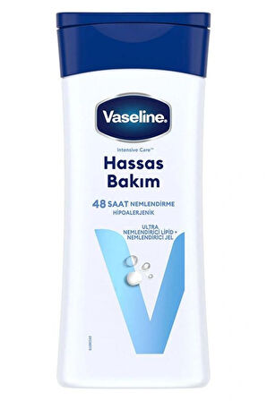 Vaseline Vücut Losyonu Temel Onarım Kuru Ciltler İçin 200 ml ve Hassas Bakım Kuru Çok Kuru ve Hassas Ciltler İçin 200 ml