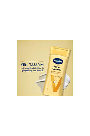 Vaseline Vücut Losyonu Temel Onarım Kuru Ciltler İçin 200 ml ve Hassas Bakım Kuru Çok Kuru ve Hassas Ciltler İçin 200 ml