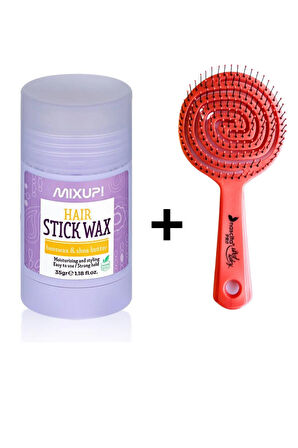 Mixup Hair Stick Wax 35 gr Nascita 3D Flexi Kontrol Açma Tarama Saç Fırçası