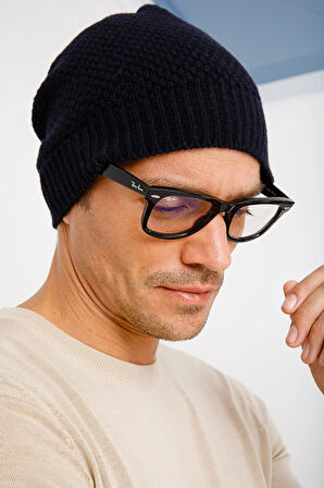 Erkek Yün Bere K.Lacivert