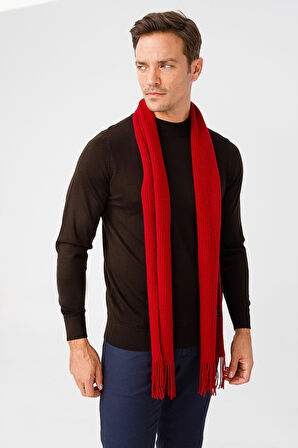 Erkek Düz Yün Kaşkol V.Çürüğü