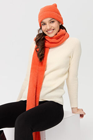 Kadın Triko Afrodit Bere Oranj