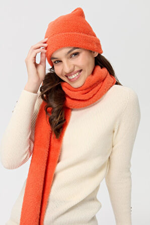 Kadın Triko Afrodit Bere Oranj