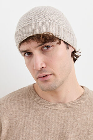 Erkek Yün Bere V.Bej