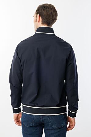 Erkek Hakim Yaka Mont Lacivert