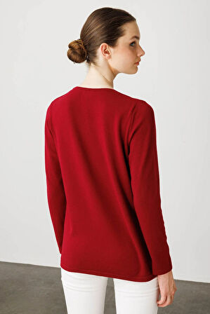 Kadın Sıfır Yaka Dantel Çiçek İşlemeli Ligralı Bluz V.Çürüğü