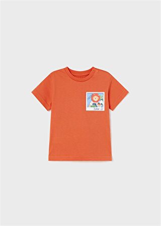 Mayoral Erkek Bebek Gezgin Detaylı Kısa Kollu Tshirt