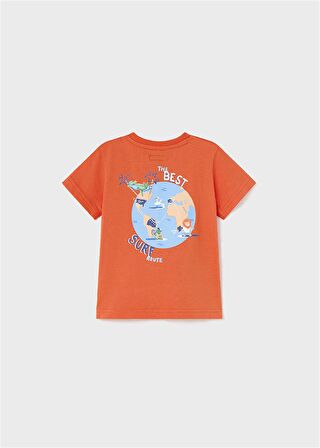 Mayoral Erkek Bebek Gezgin Detaylı Kısa Kollu Tshirt