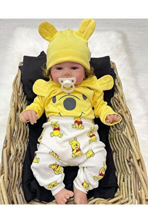 Winnie Pooh 3'Lü Takım Sarı