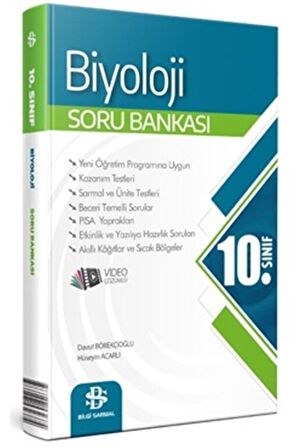 Bilgi Sarmal 10. Sınıf Biyoloji Soru Bankası