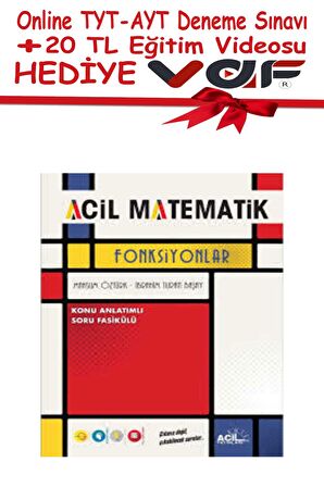 Tyt Matematik Acil Fonksiyonlar Güncel Basım