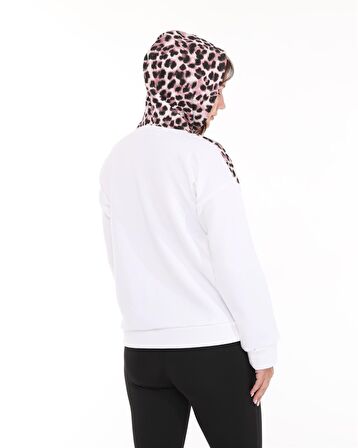 ÜÇ İPLİK ŞARDONLU SWEATSHIRT