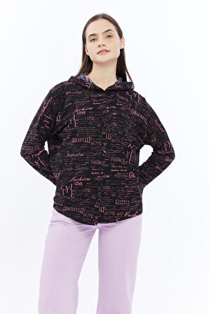 PERA KAPÜŞONLU OVERSİZE GÖMLEK