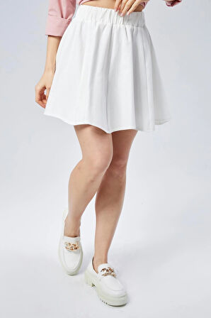 FLAMLI KETEN PARÇALI KISA KLOŞ ETEK