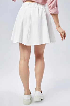 FLAMLI KETEN PARÇALI KISA KLOŞ ETEK