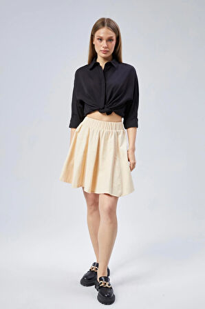 FLAMLI KETEN PARÇALI KISA KLOŞ ETEK