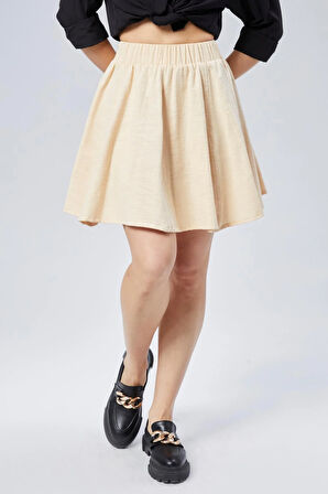 FLAMLI KETEN PARÇALI KISA KLOŞ ETEK