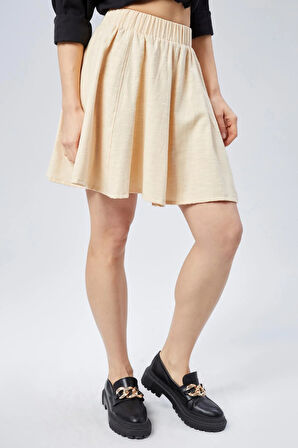 FLAMLI KETEN PARÇALI KISA KLOŞ ETEK