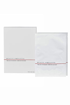 Beauty Omelette Yeşil Çaylı Canlandırıcı Yüz Maskesi 
