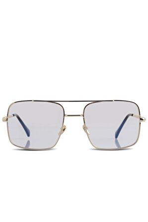 ROYAL EYEWEAR VINTAGE GOLD TRANSPARENT GÜNEŞ GÖZLÜĞÜ