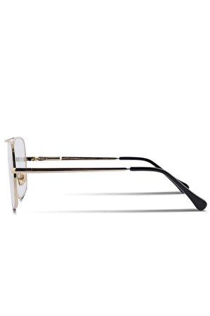 ROYAL EYEWEAR VINTAGE GOLD TRANSPARENT GÜNEŞ GÖZLÜĞÜ
