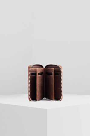 PETTY ZIPPER CRAZY TABA MİNİ CÜZDAN