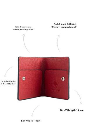 PAIR BORDO SLIM HAKİKİ DERİ CÜZDAN