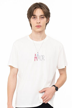 AMOR t-shirt WHITE