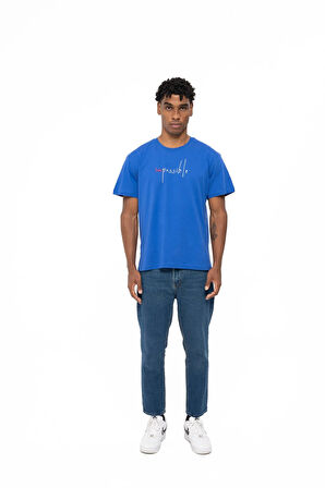 IMPOSSIBLE T-SHIRT BLUE